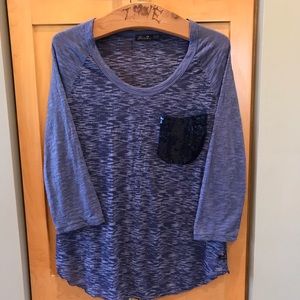 Gently Loved Seven7 Burnout Tee 1X/14